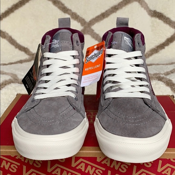 VANS SK-8-HI MTE FROST GRAY/PRUNE WMNS - Picture 14 of 16